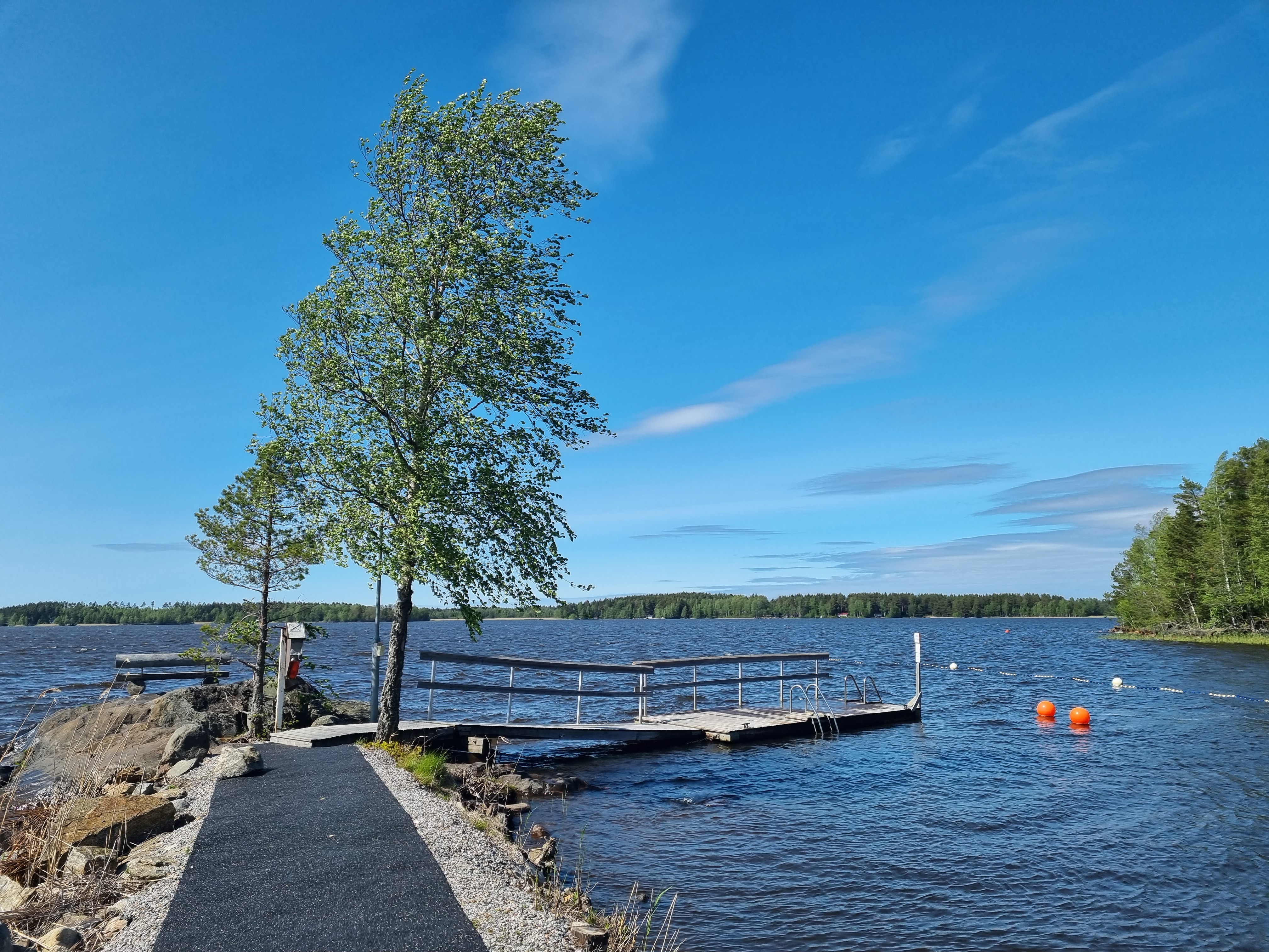 Haimion uimarannan laituri