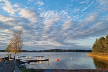 Haimion vapaasaunan laituri
