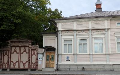 Wahlbergin museotalon rakennus