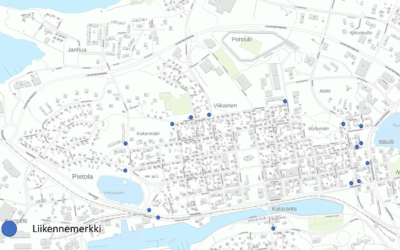 Ajokieltoalue kattaa koko kaupungin ruutukaava-alueen.