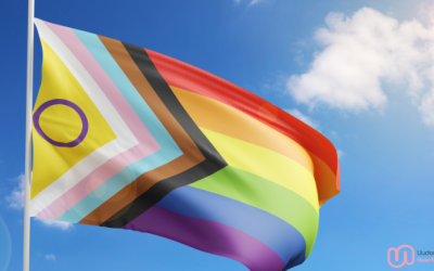 pride lippu liehuu taivaalla