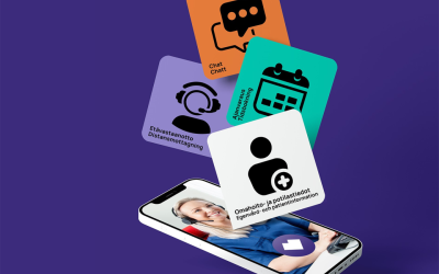 Varhan digitaalinen asiointi varha-sovelluksessa.