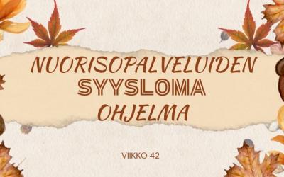 Syysloman ohjelma