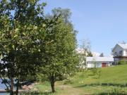 Janhuan puutaloalueen rantamaisema