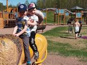 Leijonapuisto on Uudenkaupungin suurin leikkipuisto