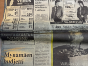 Peruskiven muurauspäivän Vakka-Suomen Sanomat