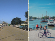 Kaupunginlahden rantaa on kehitetty merkittävästi viime vuosikymmenen aikana.