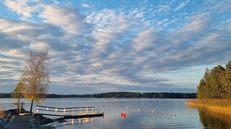 Haimion vapaasaunan laituri