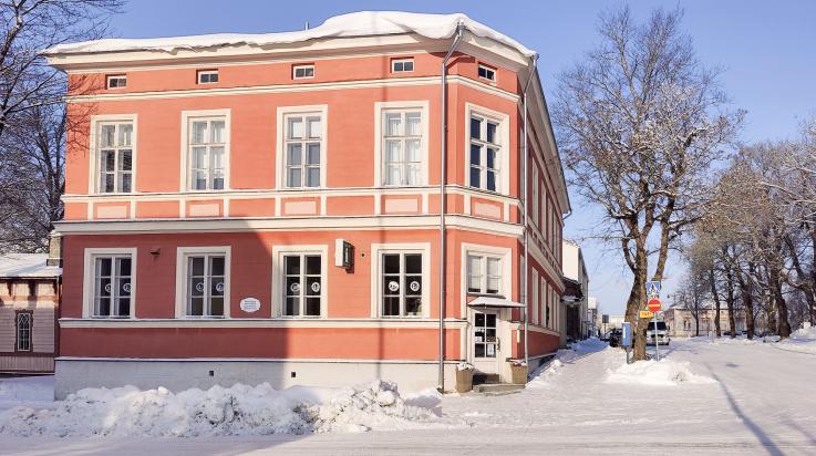 Raatihuoneen talvikuva