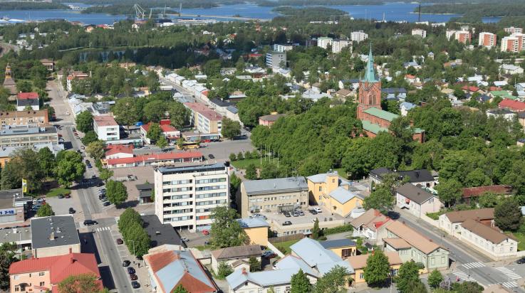 Uusikaupunki ilmakuva