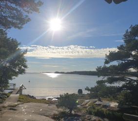 Haanperänkarin uimarantaa