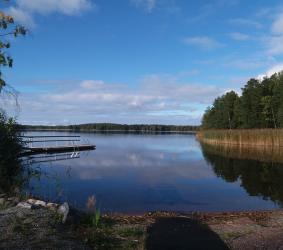 Haimion uimaranannan ja saunan laituri