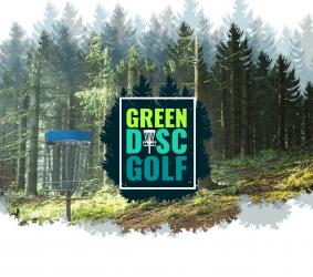 Green disc golf