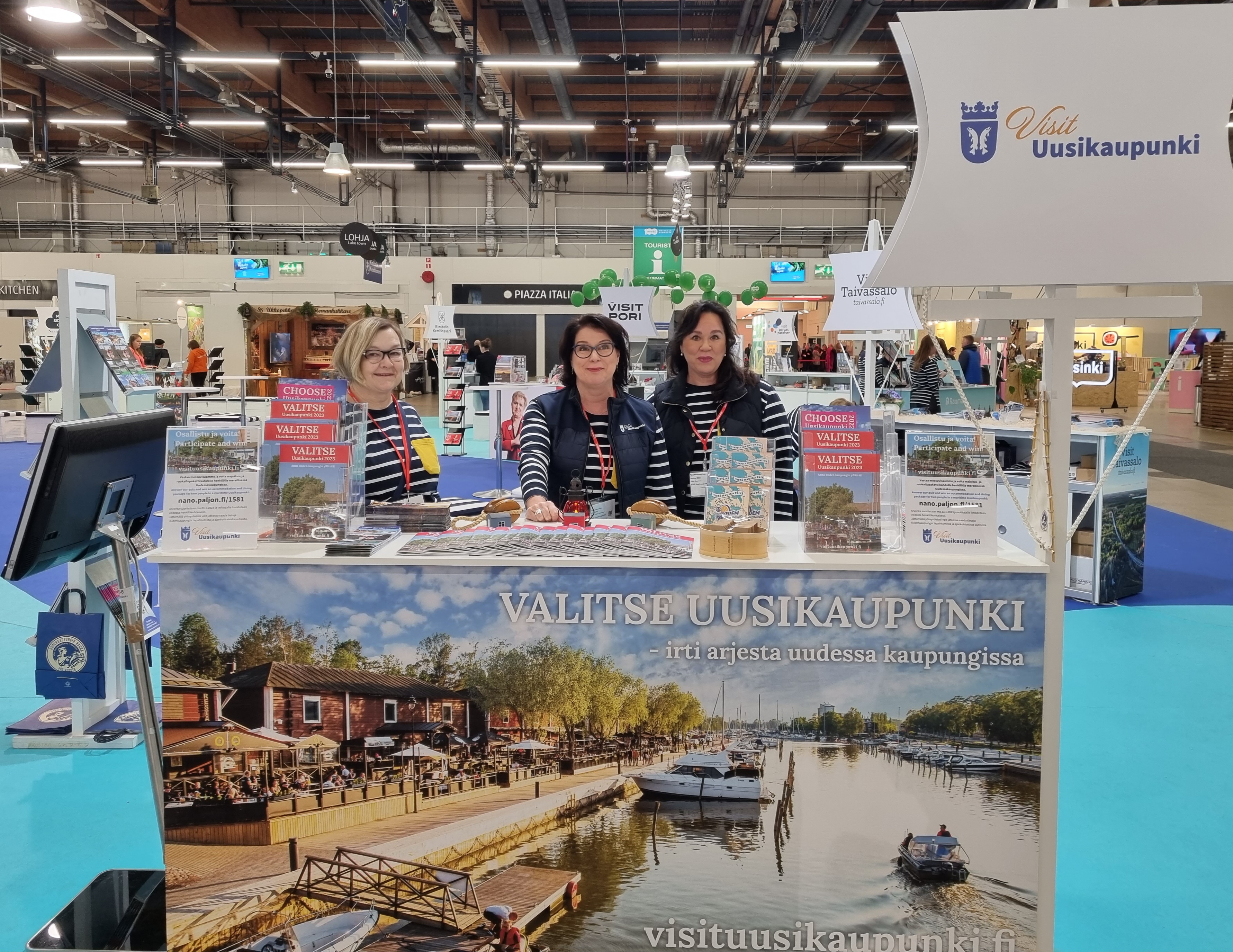 Messujen henkilökuntaa