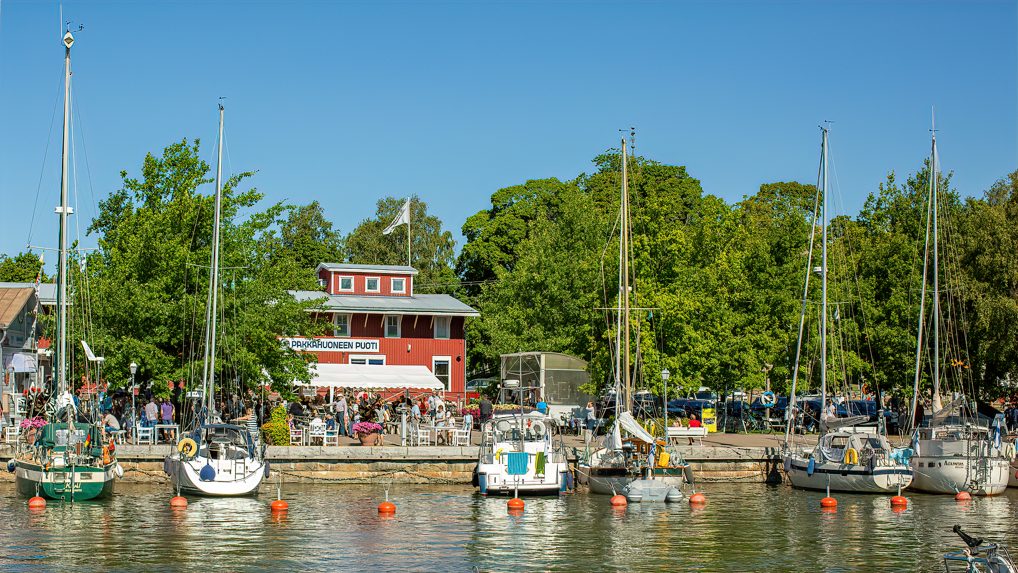 Pakkahuoneen edustaa