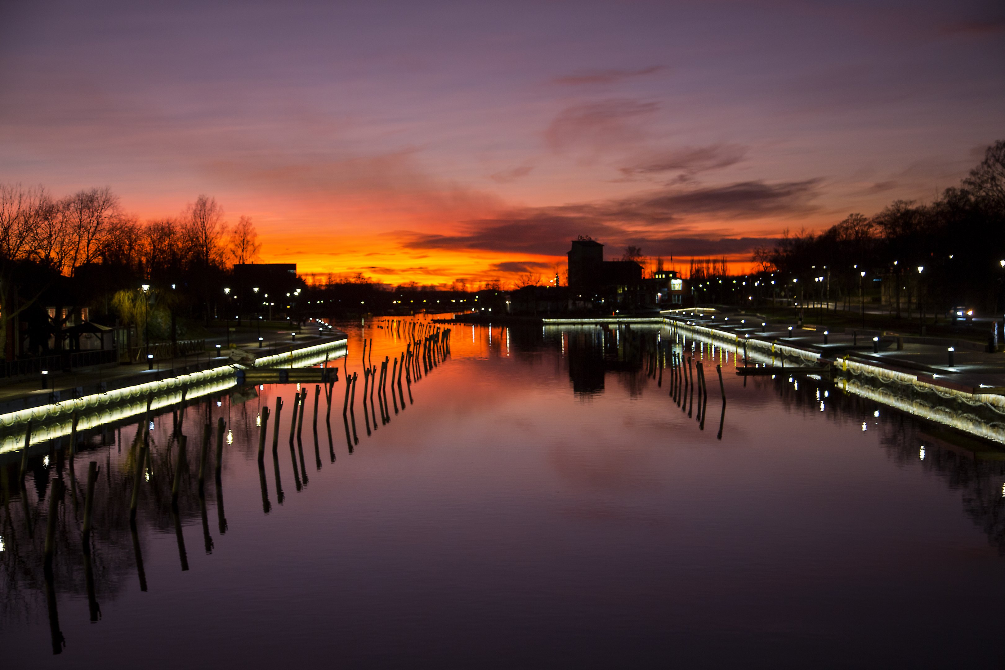 Purppurainen kaupunginlahti